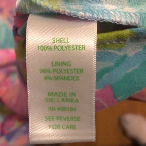 Lilly Pulitzer Adalina Romper It Was All A Dream Size 6 - Picture 9 of 10